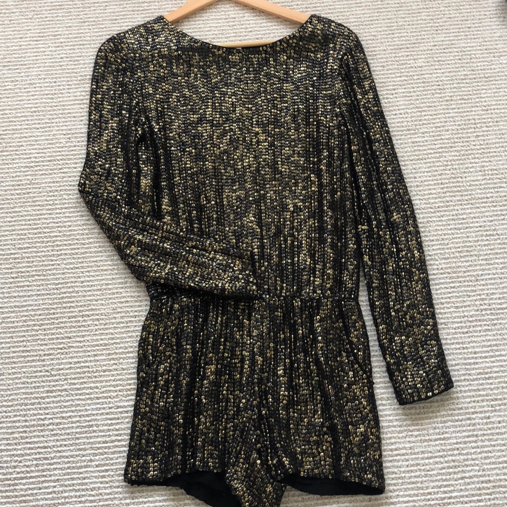 Sequined Romper